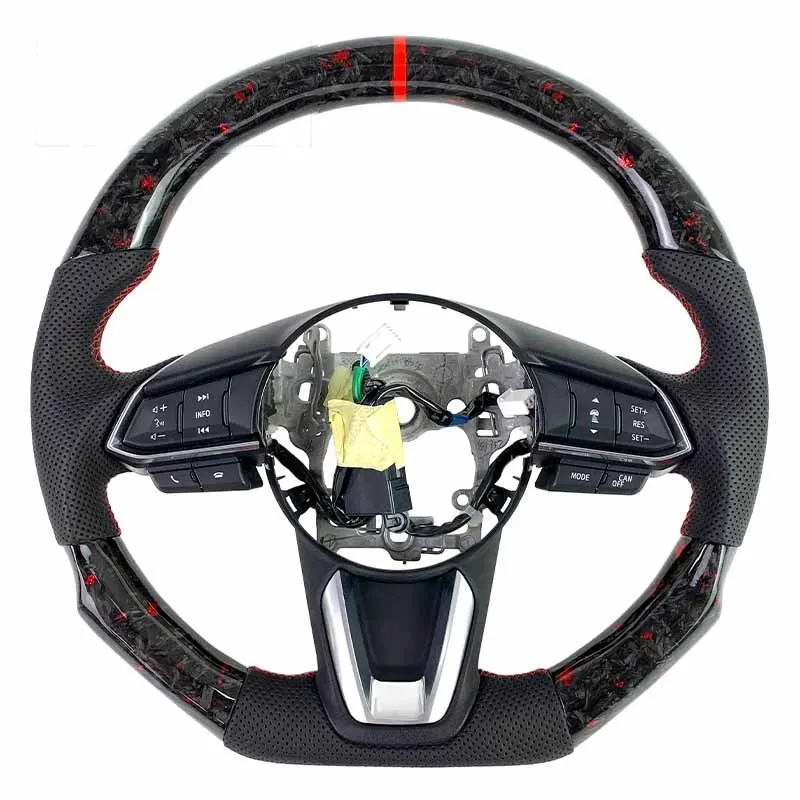 Volant carbone Mazda 3 BM et BN à LED, version 2, vue 6 sur 6