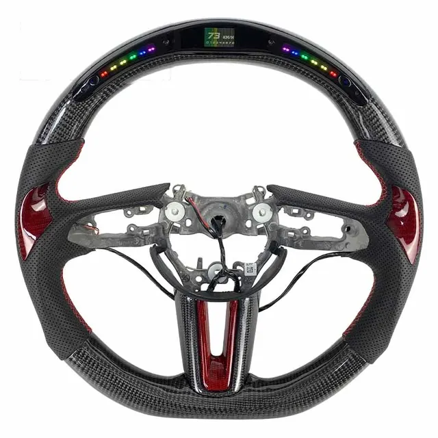 Volant carbone Mazda 3, CX-5 et CX-30 à LED