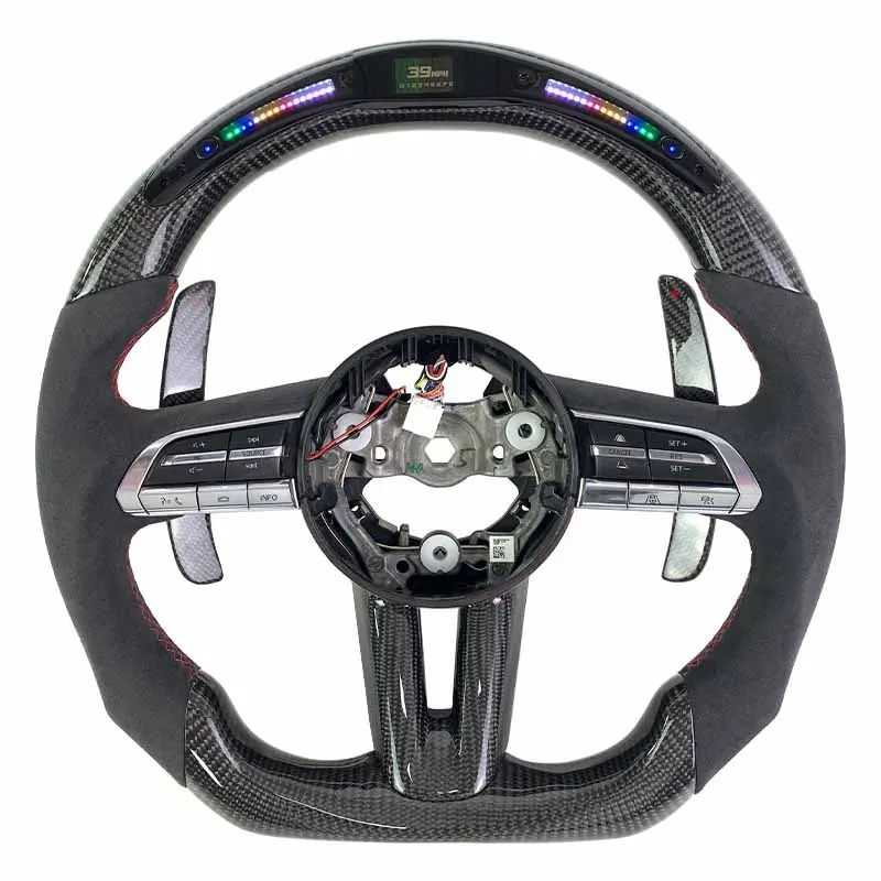 Volant carbone Mazda 3, CX-5 et CX-30 à LED, vue 2 sur 6