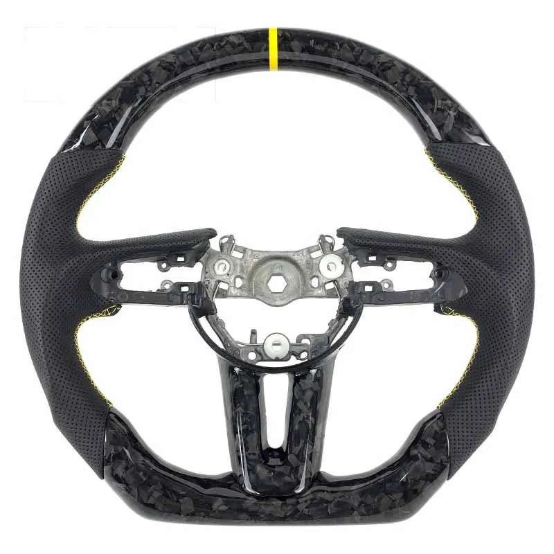 Volant carbone Mazda 3, CX-5 et CX-30 à LED, vue 5 sur 6