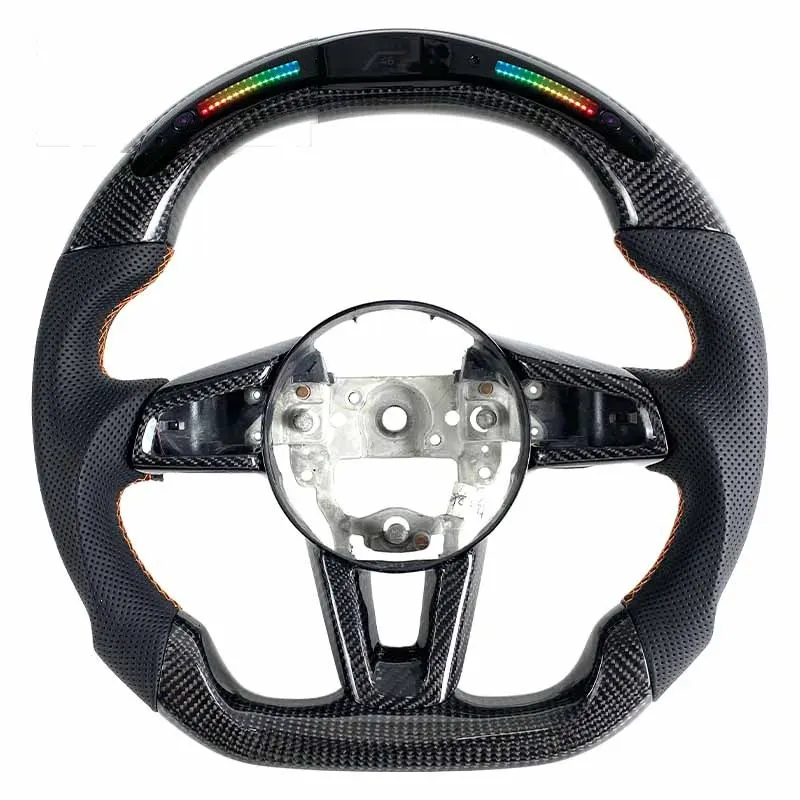 Volant carbone Mazda MX-5 ND à LED, vue 5 sur 6