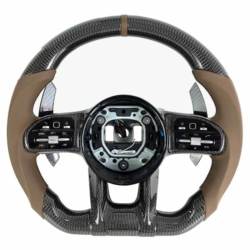 Volant carbone Mercedes Classe A, C et E, vue 3 sur 6