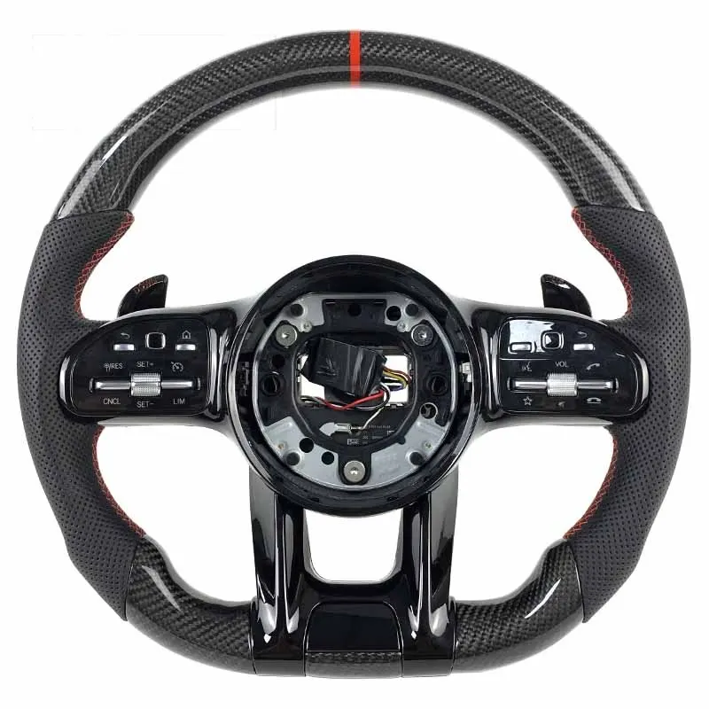Volant carbone Mercedes Classe A, C et E, vue 4 sur 6