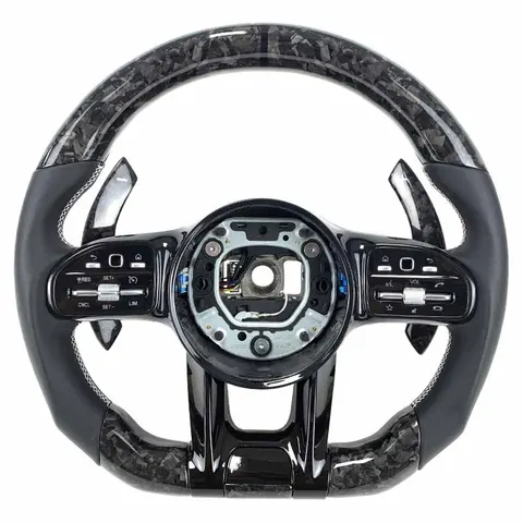 Volant carbone Mercedes Classe A, C et E AMG