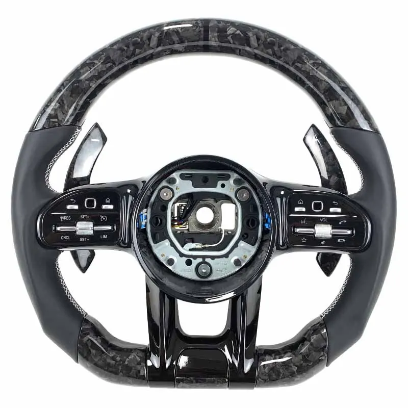 Volant carbone Mercedes Classe A, C et E AMG