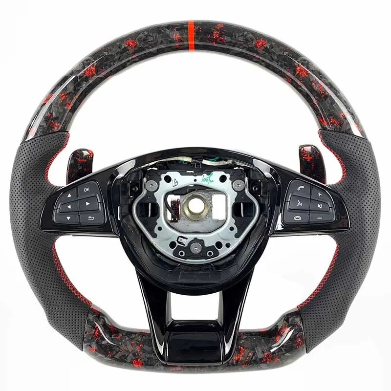Volant carbone Mercedes Classe C W205, vue 2 sur 5