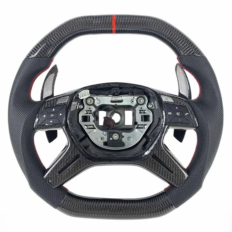 Volant carbone Mercedes Classe G W463 à LED, vue 5 sur 6