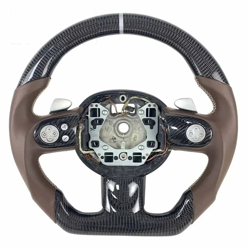 Volant carbone Mini R56 à LED, vue 6 sur 6
