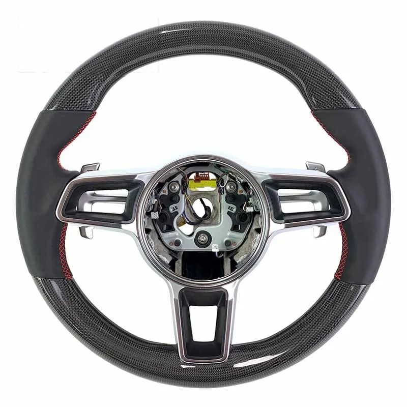 Volant carbone Porsche 718 et 911, vue 5 sur 6